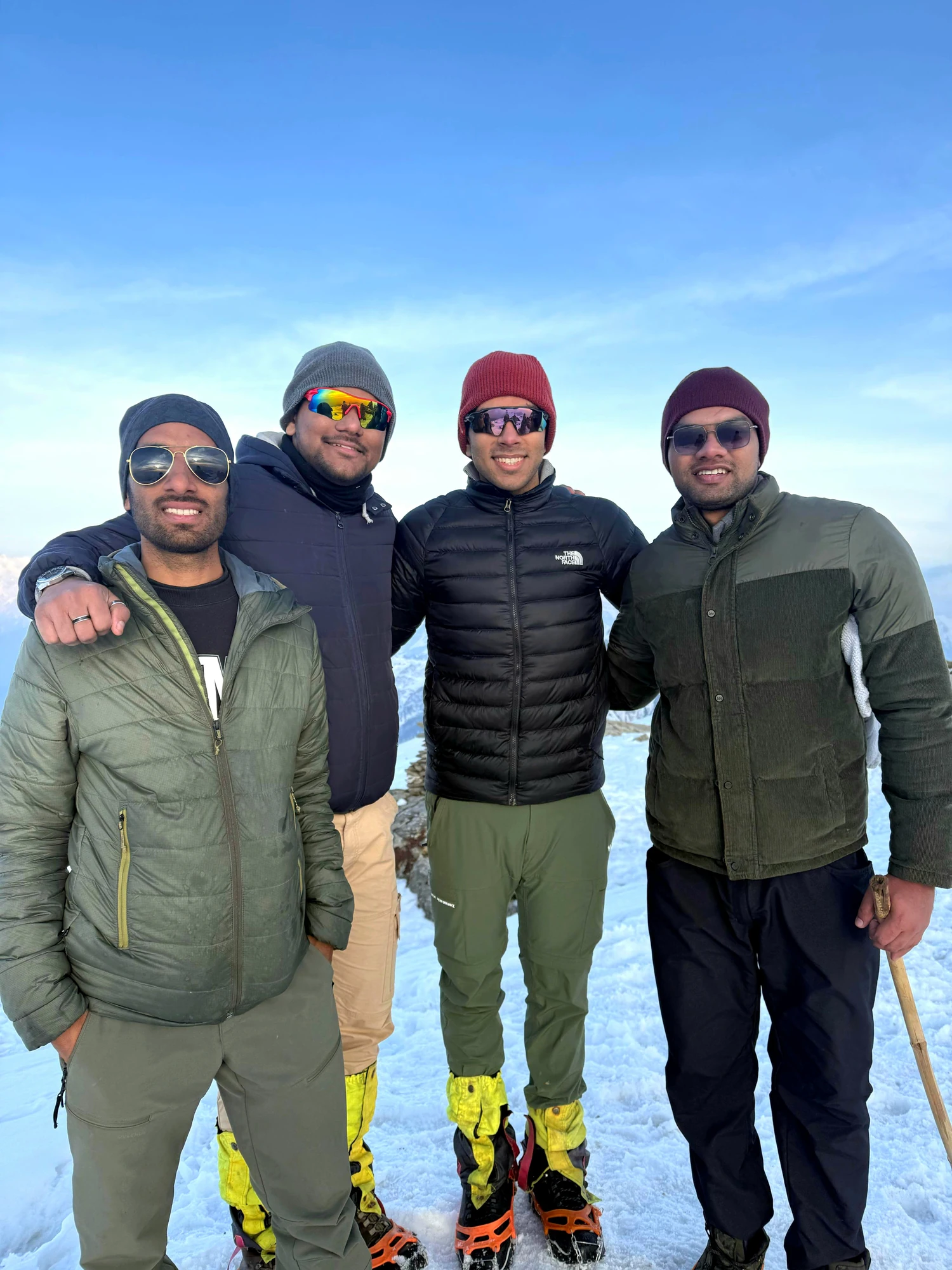 Smiles and summit views — worth every step