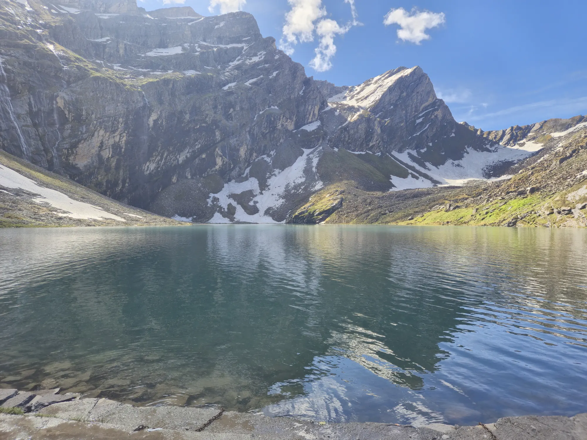 Approaching the high-altitude snowline